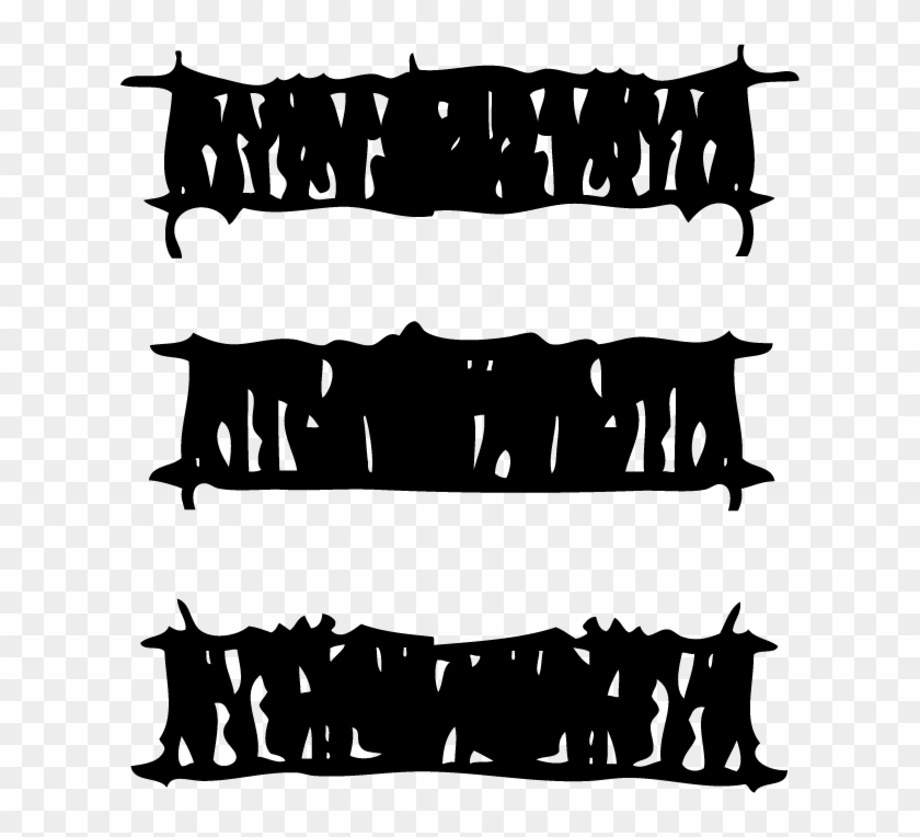 Thread Threequals Mono Black - Silhouette Clipart