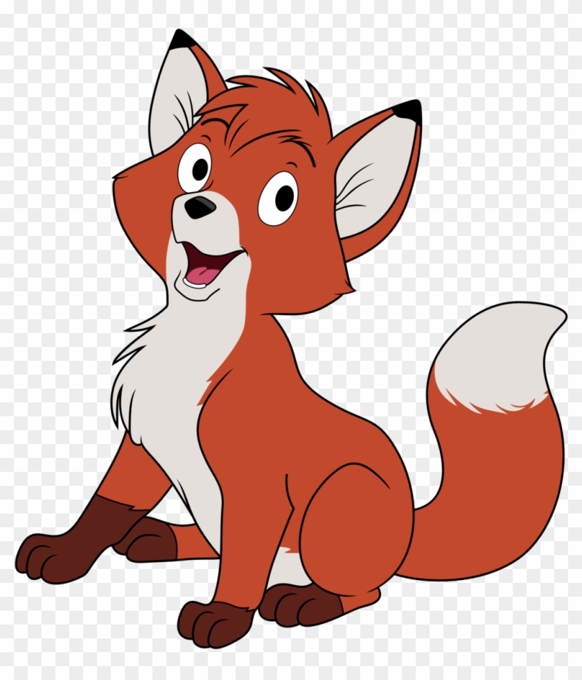Fox Png - Fox From Fox And The Hound Clipart