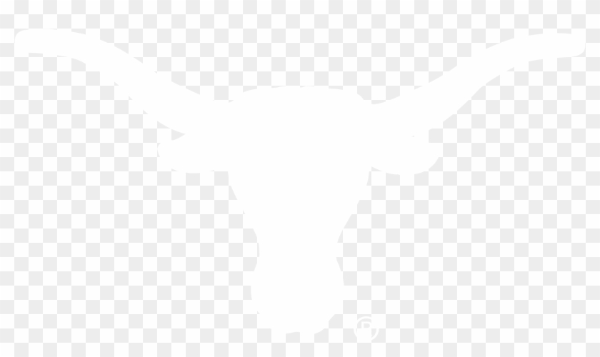 Texas Longhorns Logo Black And White - Spotify White Logo Png Clipart