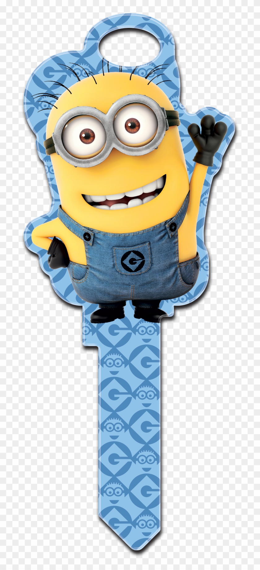 Minion Shape Minions, Minion, Gru, Despicable Me,shaped,house - Minion Key Clipart #1824633