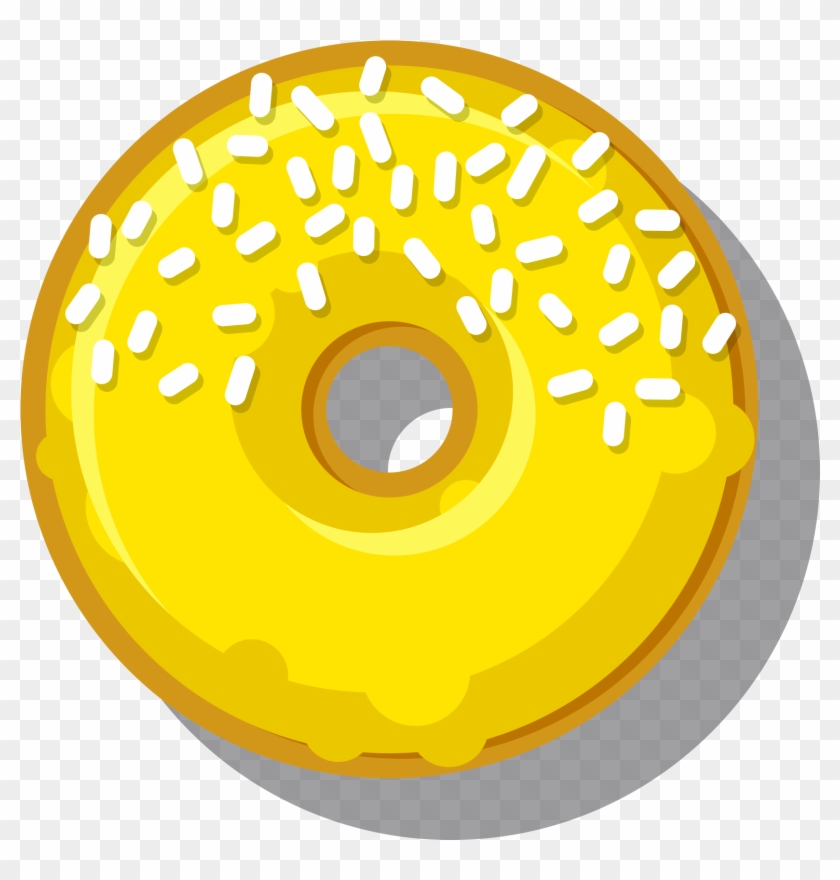 Dougnut Clipart Orange Donut - Circle - Png Download