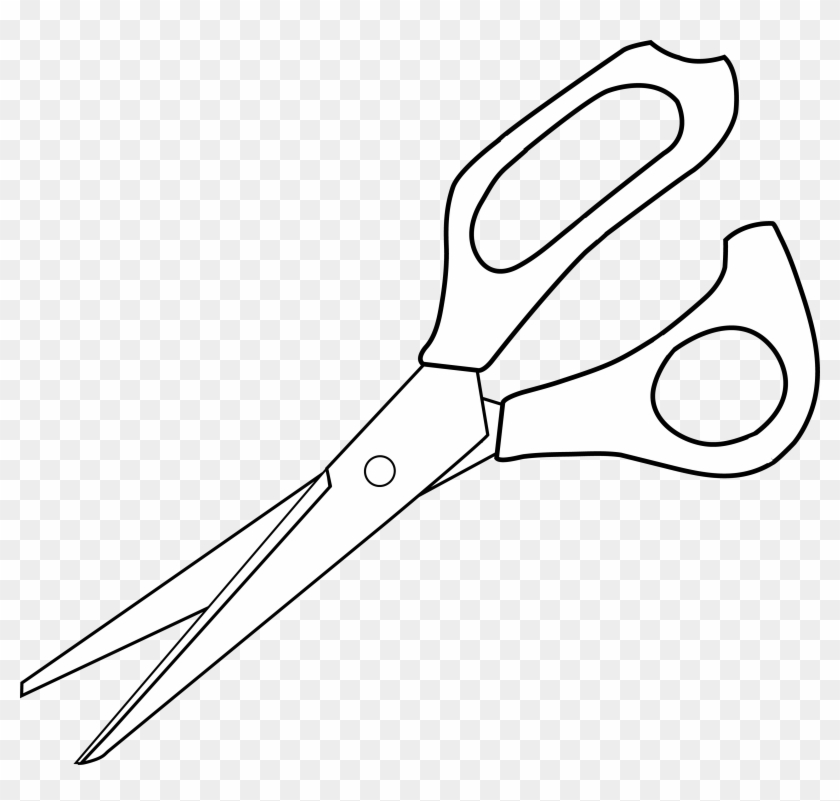 Whit Scissors Free Collection Download And Share - White Scissors Clipart - Png Download #1825579