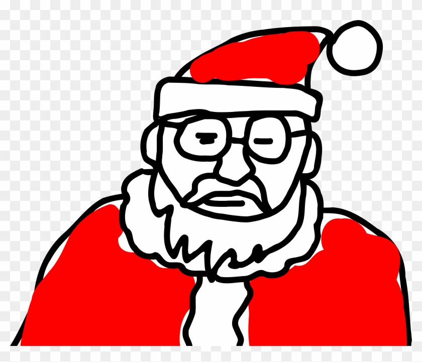 This Free Icons Png Design Of Lazy Santa Clipart