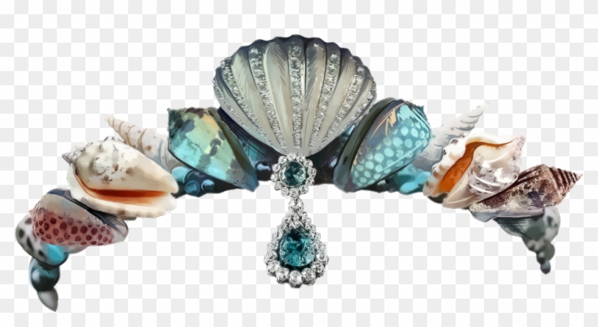 Mermaid Crown Clipart - Transparent Sea Shell Crown - Png Download