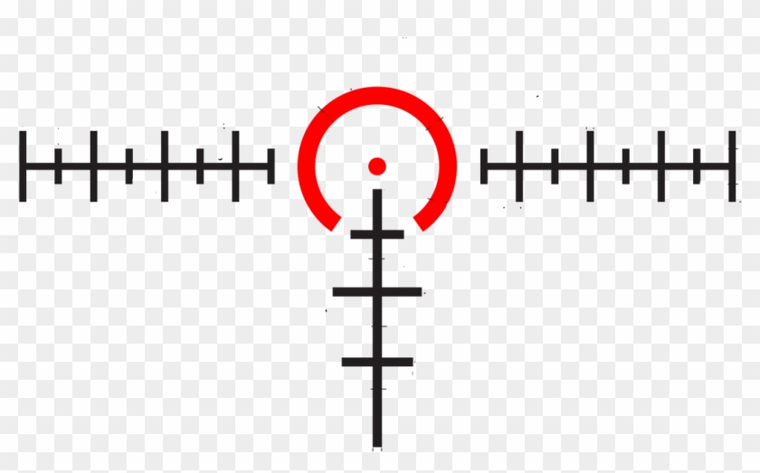 Reticle Png - Burris Mtac Ar Reticle Clipart