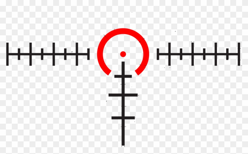 Reticle Png - Burris Mtac Ar Reticle Clipart #1826273
