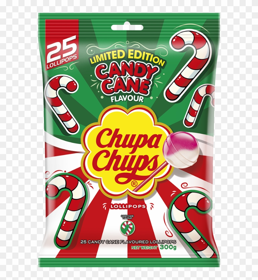 Candy Cane Chupa Chups Clipart #1826659
