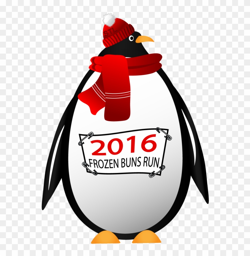 Frozen Buns Run 5k & 10k - Cartoon Clipart