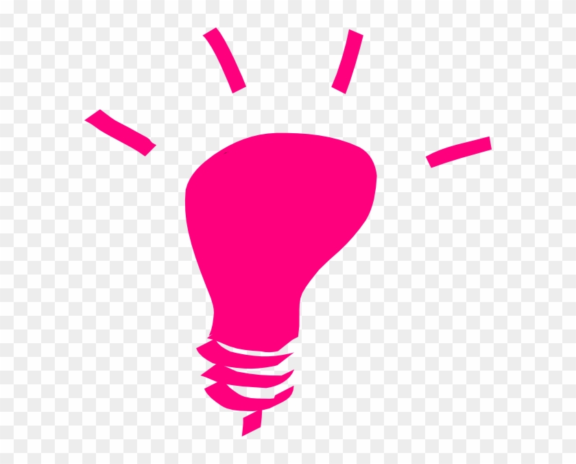 594 X 596 2 - Pink Light Bulb Png Clipart