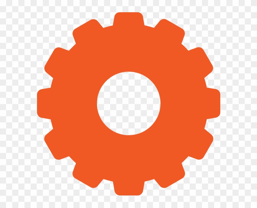 Orange Config Or Tool - Monitoring And Evaluation Icon Clipart #1827628