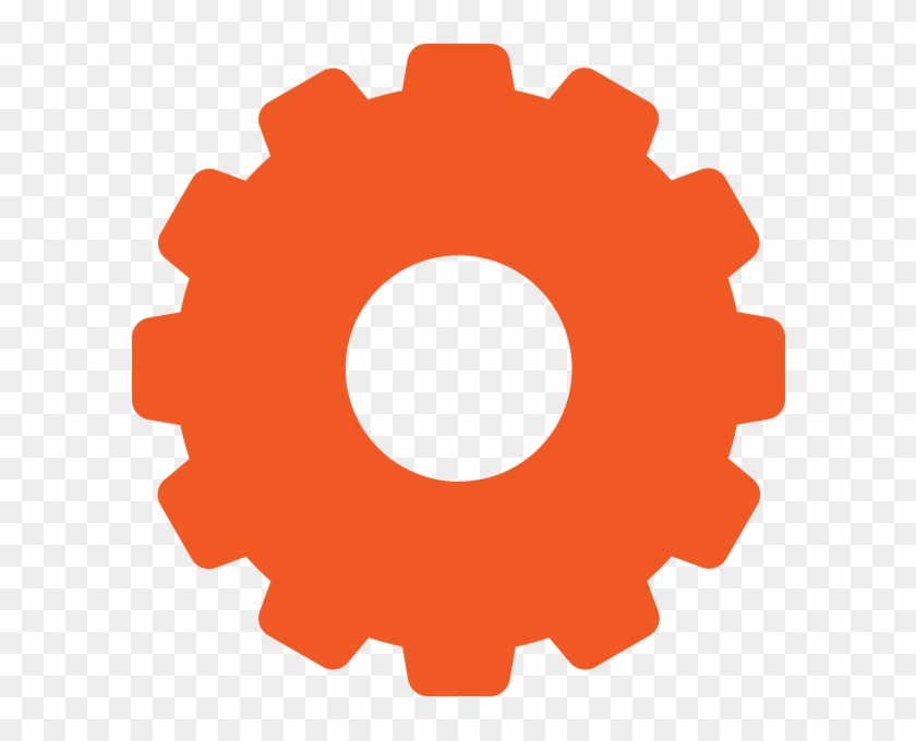 Orange Config Or Tool - Monitoring And Evaluation Icon Clipart