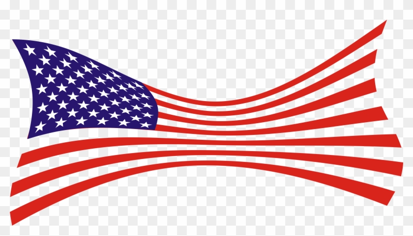 Big Image - Flag Of The United States Clipart #1827635