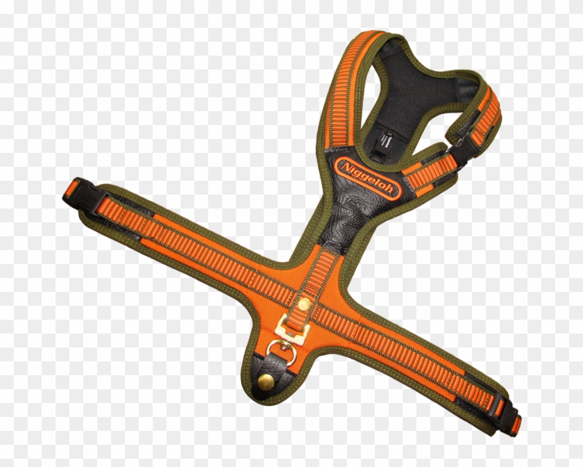 Harness “follow” In Orange With 3 Strap Buckles - Rebate Plane Clipart #1827944