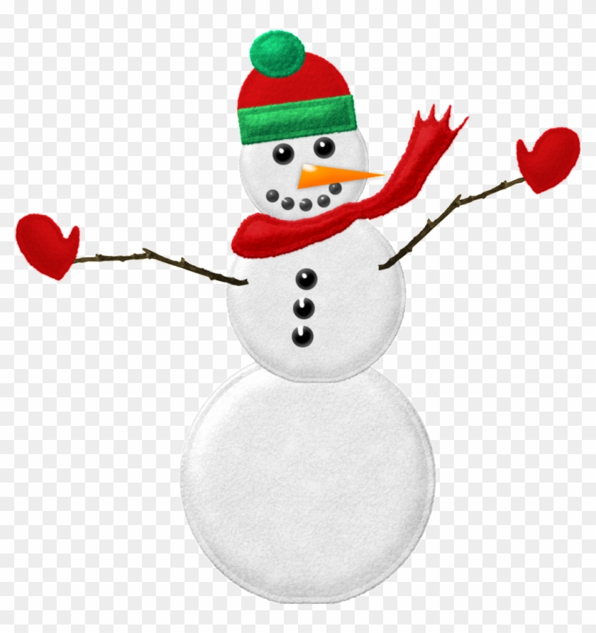 Transparent Red Classic Snowman Png - Portable Network Graphics Clipart