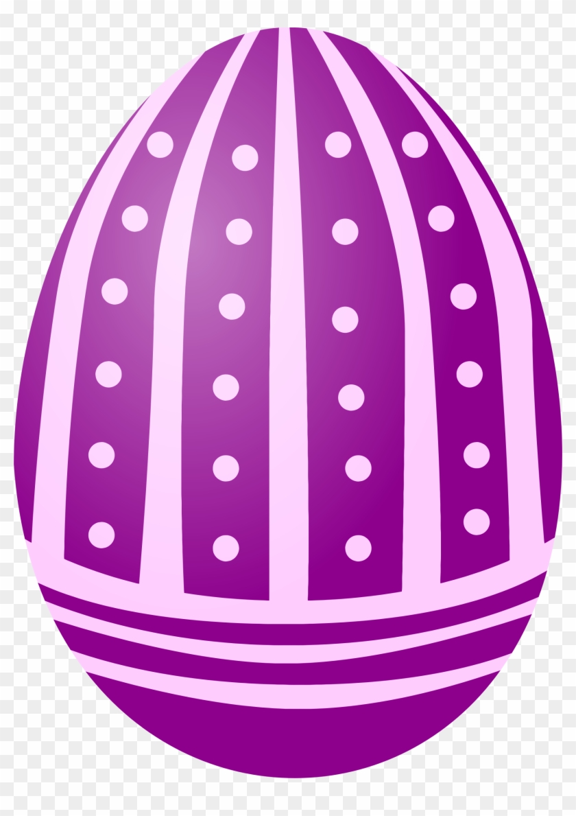 Big Image - Pink Easter Egg Clip Art - Png Download