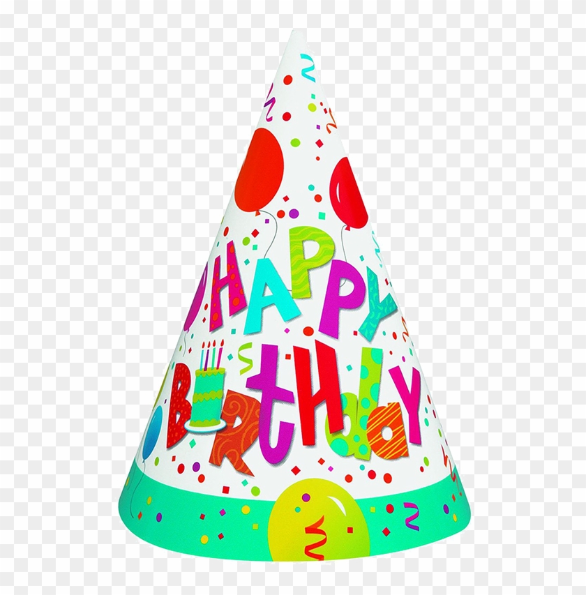 456kib, 800x800, Birthday Hat - Party Hat Clipart