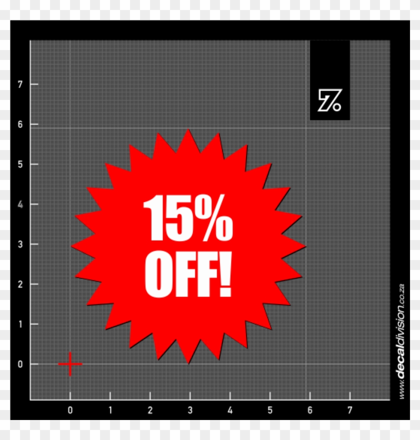 Starburst Sticker Png - Graphic Design Clipart #1829569