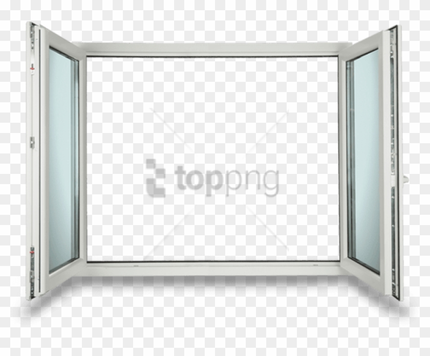 Free Png Download Large Open Window Png Images Background - Window Clipart