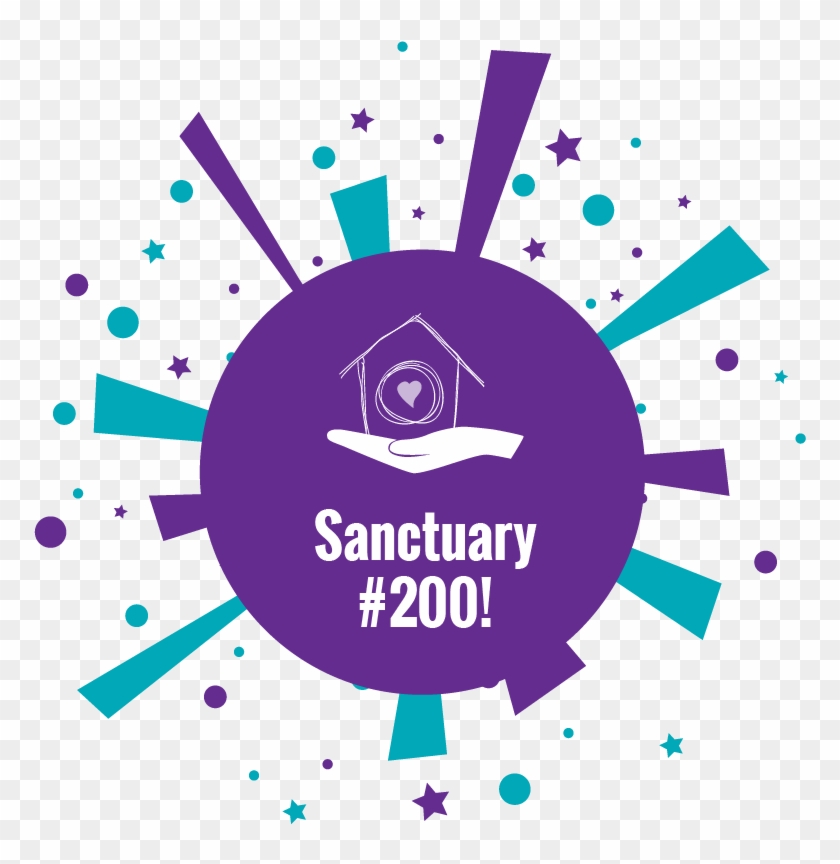 Fwd Sanctuary 200 Starburst - Circle Clipart