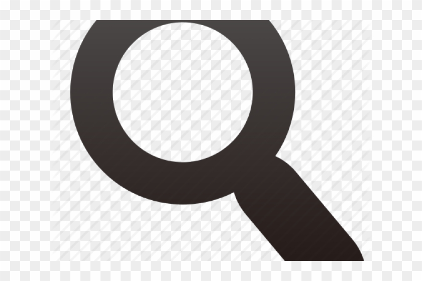 Search Icon Black Circle - Paper Clipart #1830255