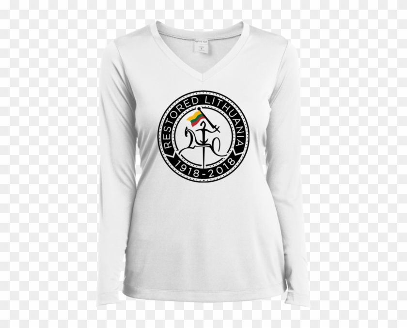 Restored 100 Moterims Long Sleeve Performance - Shirt Clipart