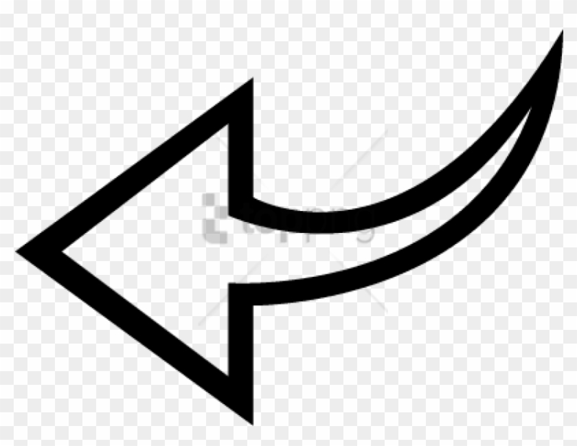 Free Png Download White Arrow Back Png Images Background - White Arrow Png Left Clipart