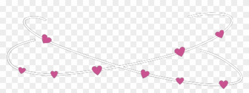 Hearts Heart Crown Heartcrown Kawaii Tumblr Aesthetic - Necklace Clipart #1831242