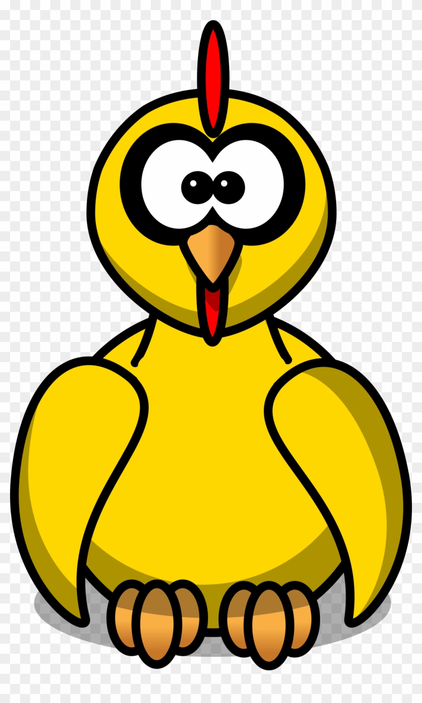 Big Image - Cartoon Chick Clip Art - Png Download