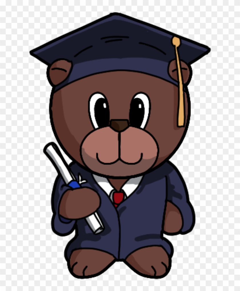 Graduation Bear Png - Graduation Clip Art Bear Transparent Png