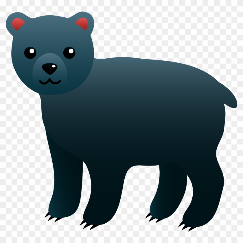 American Black Bear Clipart - Png Download #1832266