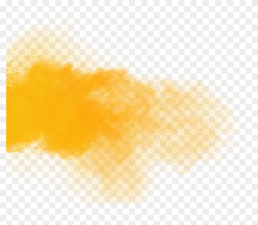 Dust Transparent Yellow - Yellow Dust Png Clipart