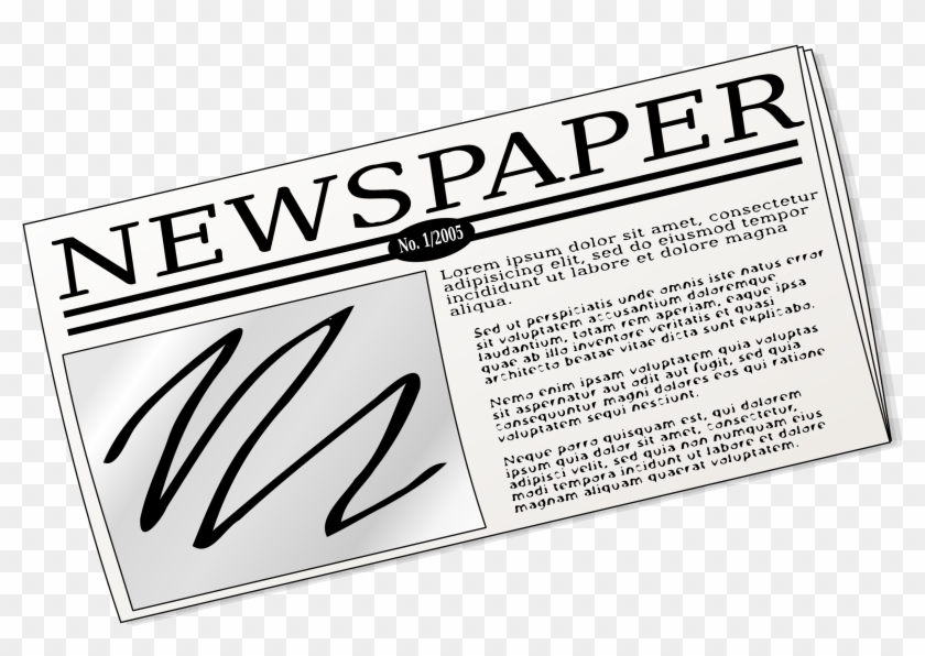 2400 X 2400 3 - Newspaper Png Clipart #1832823