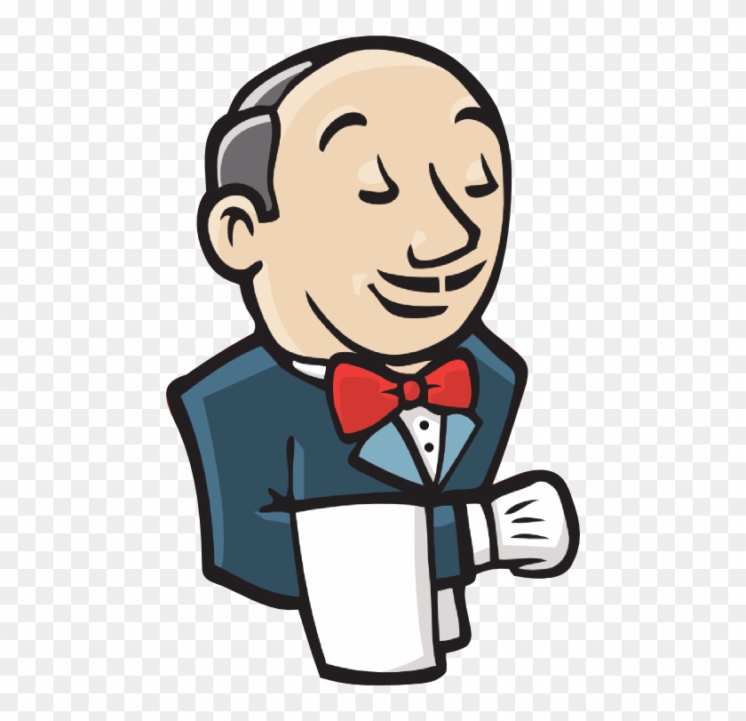 Jenkins Butler-vertical - Jenkins Ci Clipart
