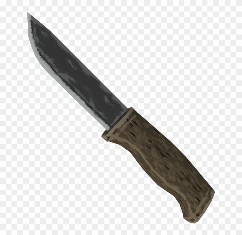 Hunting Knife Png - Utility Knife Clipart #1833439