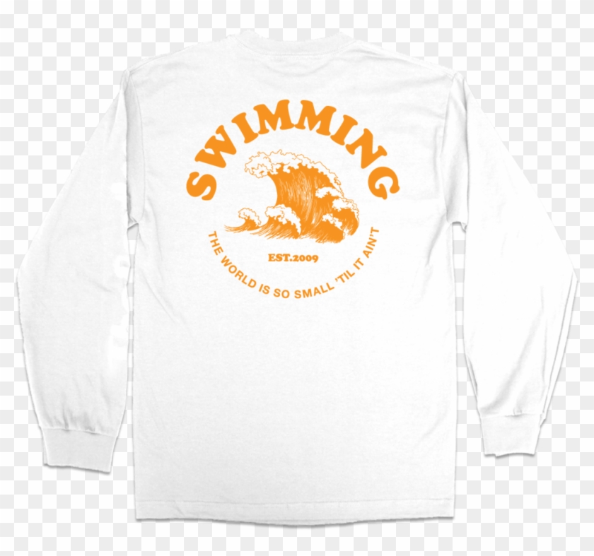 Swimming Wave Long Sleeve Clipart