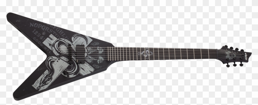 Chris Howorth V-7 - Schecter V1 Apocalypse Clipart #1833908