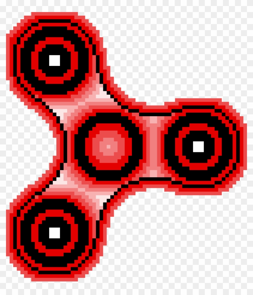 B&w Fidget Spinner - Portable Network Graphics Clipart