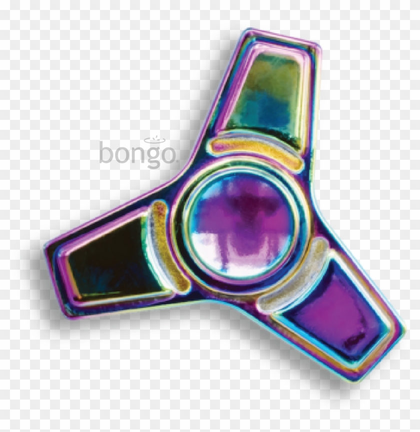 Triple Sided Multi Coloured Fidget Spinner - Cross Clipart #1834287