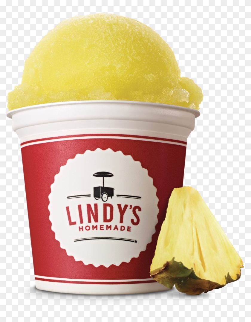 Pineapple - Italian Ice Ice Cream Clipart #1834685