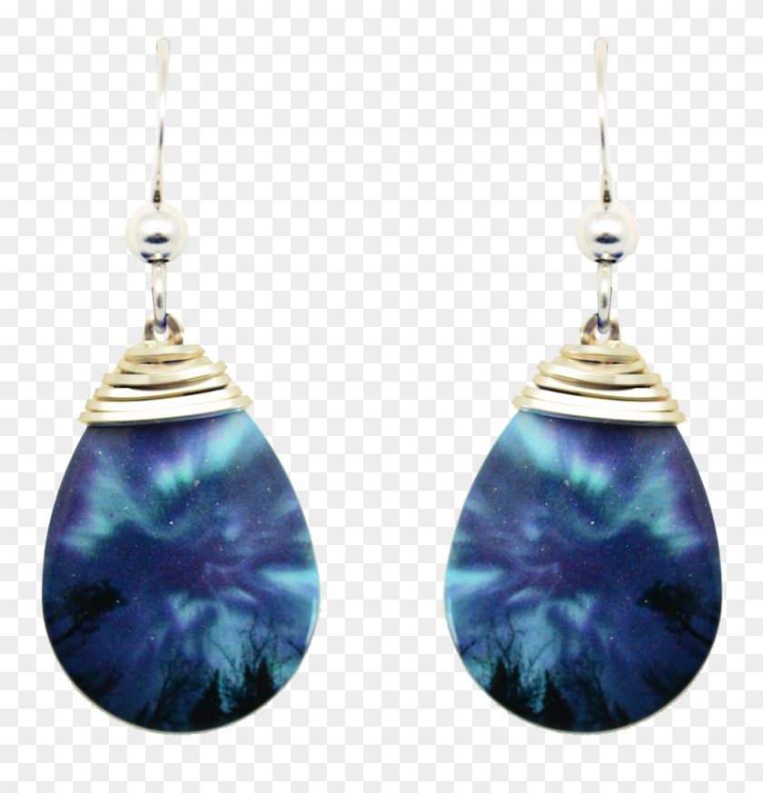 On Angel's Wings - Earrings Clipart #1834694