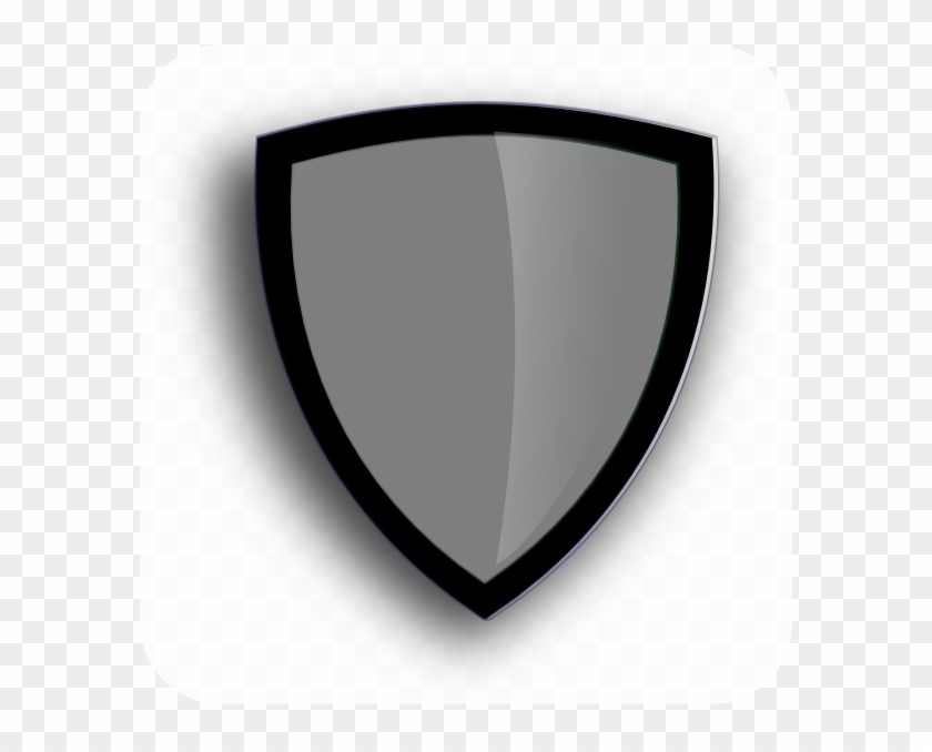 Gray Shield Svg Clip Arts 588 X 598 Px - Png Download