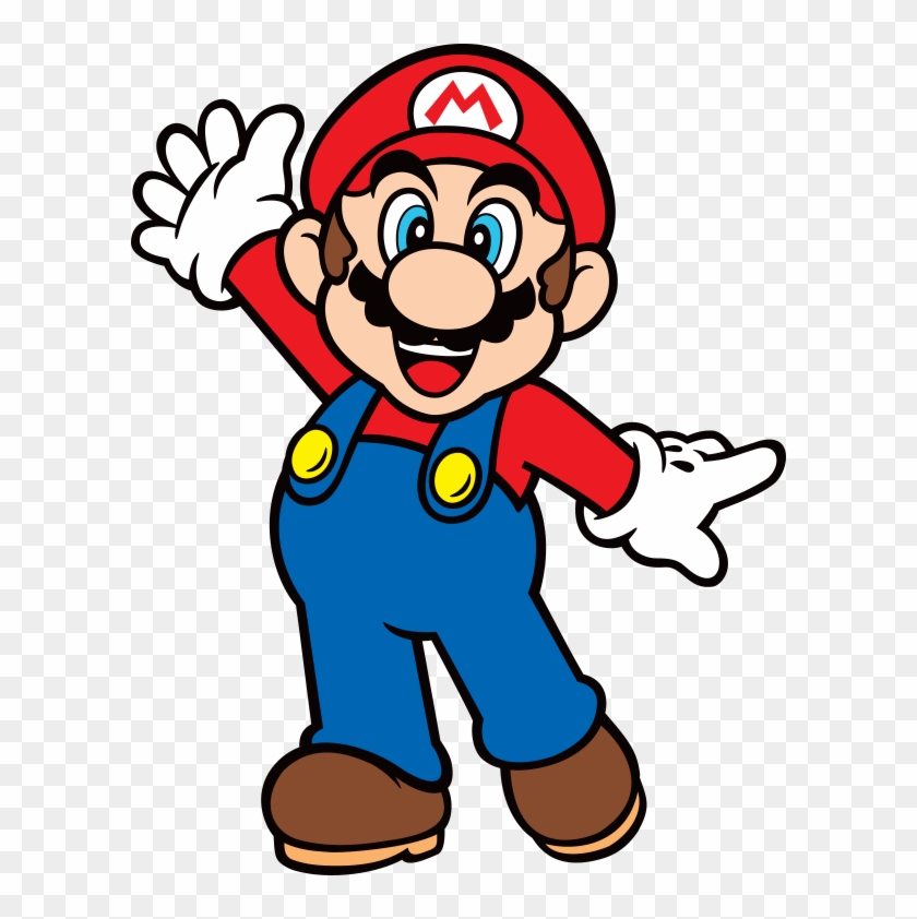 Image D Waving Png Hello Yoshi Wiki - Mario Canvas Clipart