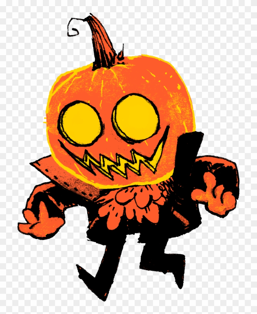 Pumpkin , Png Download - Jack-o'-lantern Clipart #1835376