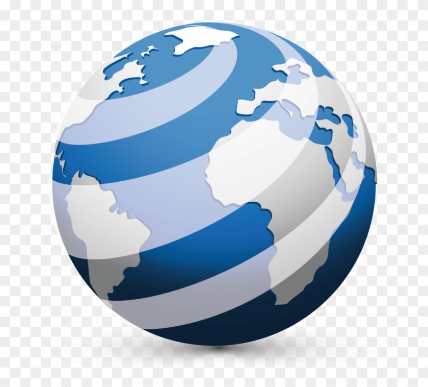 1054 X 958 4 - 3d Globe Logo Design Clipart #1835623