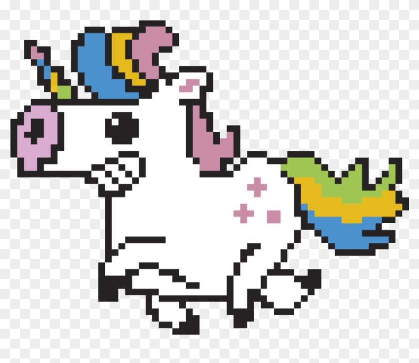 #unicorn #png#sticker #pixel #kawaii #pink #pastelpink - Sandbox Art No Color Clipart