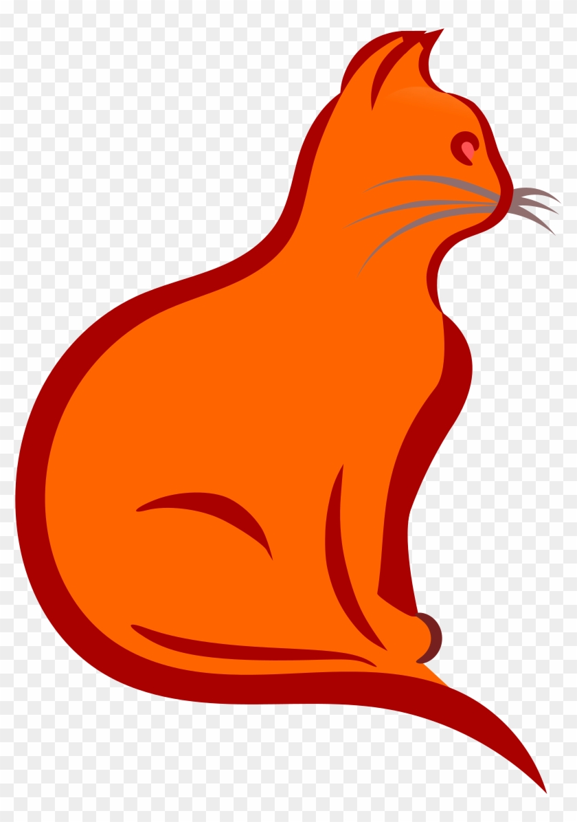 This Free Icons Png Design Of Lineart Cat Clipart