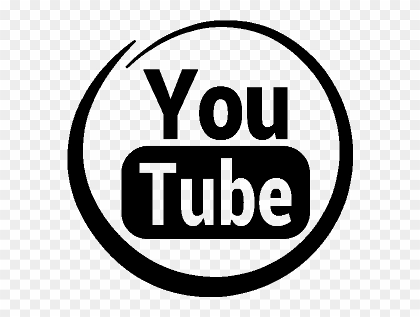 Logo Youtube Png Preto - Youtube Icon Clipart #1837027