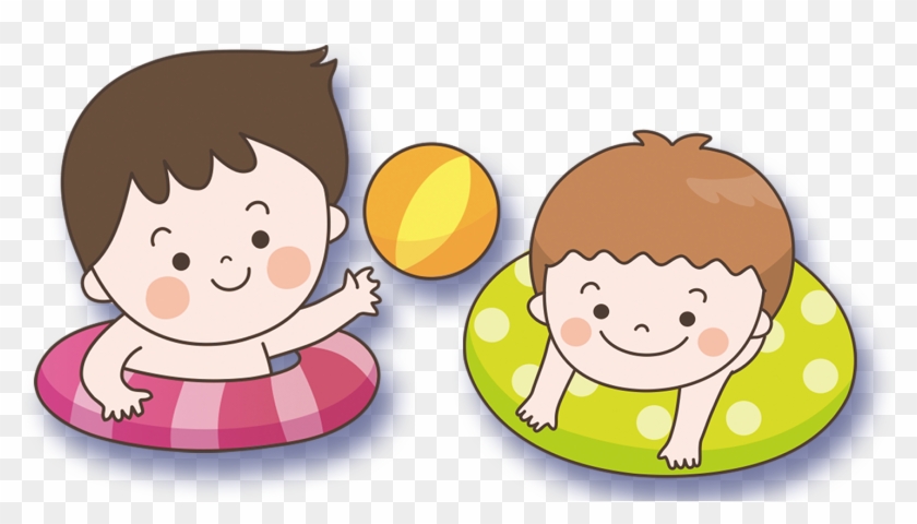 Child Swimming Clipart - Png Download