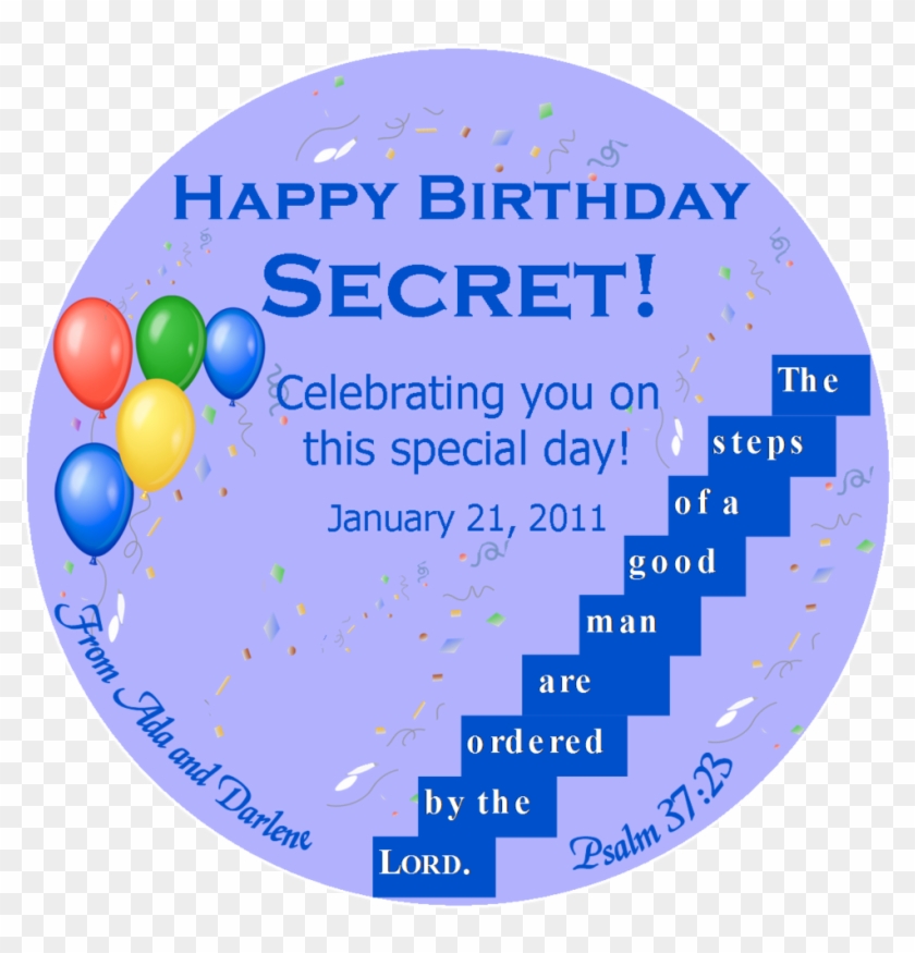 Birthday Steps Of A Good Man Clipart #1838157
