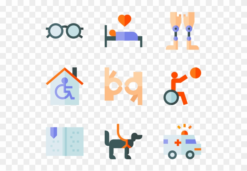 Disabled People Assitance Clipart #1838188